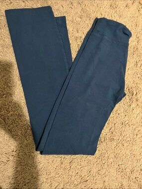Fishers Finery Women's Navy Blue Stretch Leggings